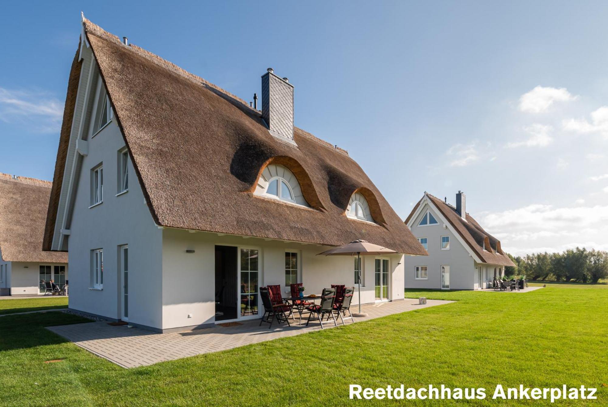 Reetidyll Am Haff Villa Pepelow Exterior photo
